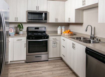 Standard kitchen setup