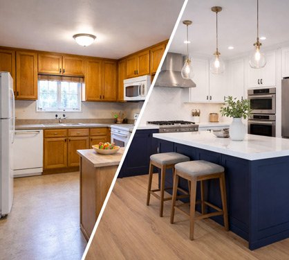 Sacramento home renovation planning for kitchen and bathroom materials